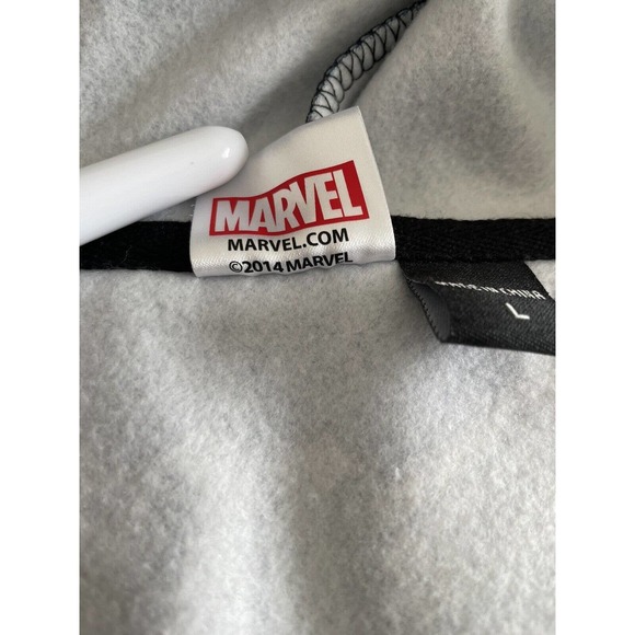 Men’s Marvel Avengers Captain America Age Of‎ Ultron Mask Full Zip Hoodie Size M - Picture 3 of 9